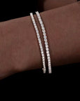 Moissanite Tennis Bracelet VVS 2mm