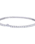 Bracelet de tennis en moissanite VVS 2,5 mm
