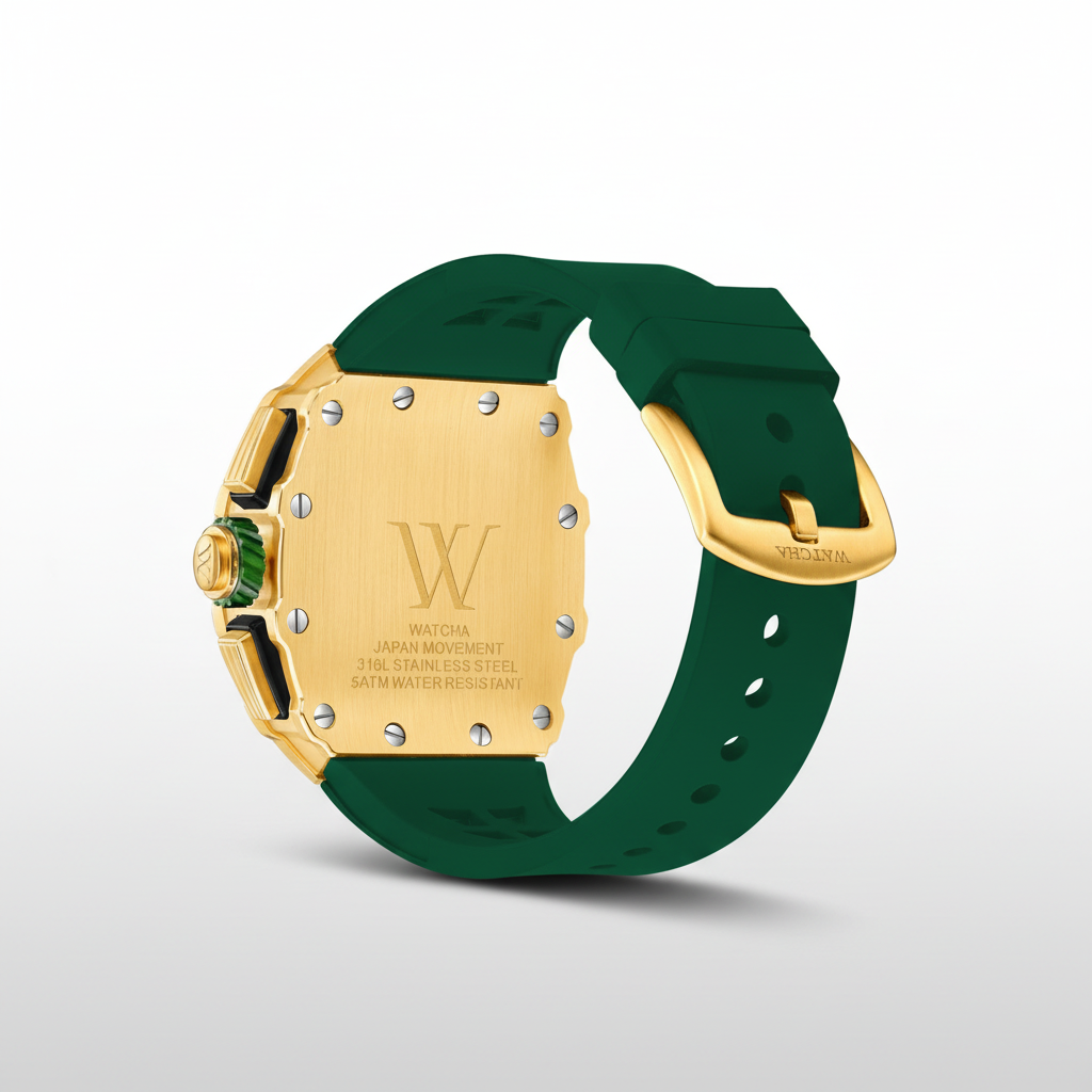 WATCHA APEX – Smaragdstahl