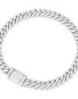 Moissanite Cuban Link Bracelet