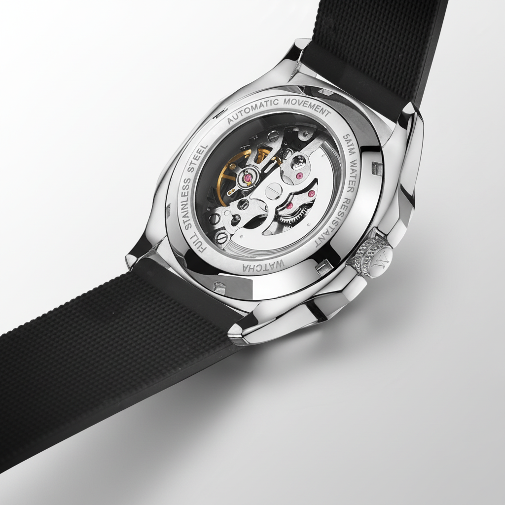 WATCHA AUREUM – Silver Phantom Skeleton